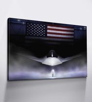 Arte de parede em tela Fighter Jet F-47 Fighter Jet 40x60cm