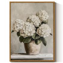 Arte de parede em Tela floral Simsea Hydrangea 30x41 cm Arte de parede em Tela floral Simsea Hydrangea 30x41 cm