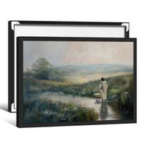 Arte de parede em tela Jesus Leaves The 99 Religious 30x40cm