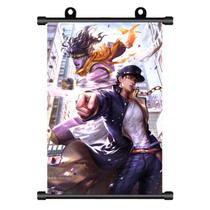 Arte de parede em tela JoJo's Bizarre Adventures Kujos Jotaros Anime Arte de parede em tela JoJo's Bizarre Adventures Kujos Jotaros Anime