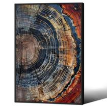 Arte de parede em tela Medpol Vintage Abstract Tree Ring 40x60cm