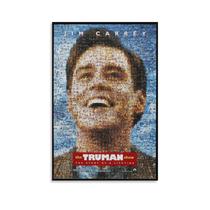 Arte de Parede em Tela Pôster do Filme O Show de Truman 30x45cm Arte de Parede em Tela Pôster do Filme O Show de Truman 30x45cm