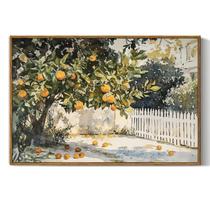 Arte de parede em tela Simsea Orange Trees Vintage de 41 x 61 cm Arte de parede em tela Simsea Orange Trees Vintage de 41 x 61 cm