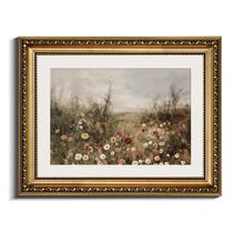 Arte de parede em tela Simsea Vintage Wildflower Meadow 28x36 cm Arte de parede em tela Simsea Vintage Wildflower Meadow 28x36 cm