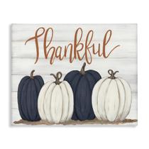 Arte de parede em tela Stupell Industries Autumn Farm Pumpkin 50x40cm Arte de parede em tela Stupell Industries Autumn Farm Pumpkin 50x40cm
