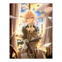 Arte de parede em tela Violets Evers Gardens Violet Evergarden Anime Arte de parede em tela Violets Evers Gardens Violet Evergarden Anime