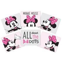 Arte de parede Lambs & Ivy Disney Baby Minnie Mouse 20x25cm (x6)