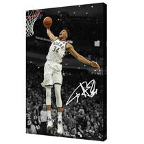 Arte de Parede MENKARWHY Pôster Autografado de Giannis Antetokounmpo Arte de Parede MENKARWHY Pôster Autografado de Giannis Antetokounmpo