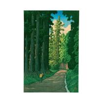 Arte De Parede Moderna Para Sala De Estar Hasui Kawase, Impressões Em Tela Com Árvores, Nascer Do
