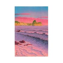 Arte De Parede Moderna Para Sala De Estar Hasui Kawase, Impressões Em Tela Com Árvores, Nascer Do