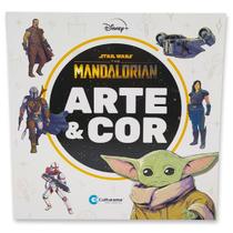 Arte e Cor Livro Colorir Star Wars The Mandalorian Culturama