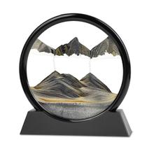 Arte em areia em movimento Meeitec 3D Liquid Motion Deep Sea 18 cm