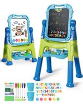 Arte infantil Easel Lehoo Castle 4 em 1 de dupla face com acessórios Arte infantil Easel Lehoo Castle 4 em 1 de dupla face com acessórios