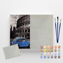 Arte Terapia Pintura Numerada Coliseu 40X50cm Arte Terapia Pintura Numerada Coliseu 40X50cm