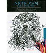 Arte zen para colorir