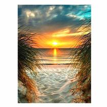 Artesanato Pintura Com Diamante Diy 30x40 - PRAIA CY-FJ00563
