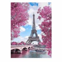 Artesanato Pintura Com Diamante Diy 30X40 - Torre Eiffel