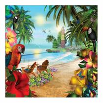 Artesanato Pintura Diamante Diy 30X30 - SUMMER BEACH Artesanato Pintura Diamante Diy 30X30 - SUMMER BEACH