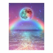 Artesanato Pintura Diamante Diy 30X40 - ARCO IRIS