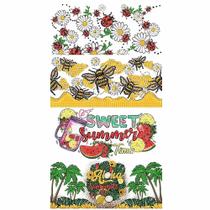 Artesanato Pintura Diamante Diy ADESIVOS PARA VIDROS - SWEET