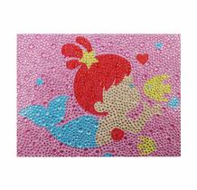 Artesanato Pintura Diamante Diy KIDS 18X23 SEREIA BMX046