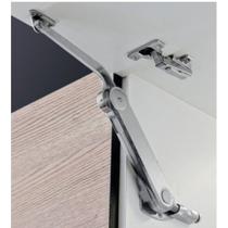 Articulador Maxi Niquelado Cinza 373.69.512 Peso leve Hafele