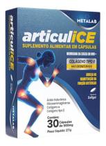 Articulice Colágeno Tipo 2 com Ácido Hialurônico 30 cápsulas Metalab