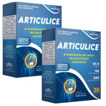 Articulice kit 2 cx uc-ii + gag +colageno tipo ii 60 comprimidos