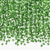 Artificial Ivy Garland CQURE, 12 pés, videiras falsas, vegetação x18 Artificial Ivy Garland CQURE, 12 pés, videiras falsas, vegetação x18