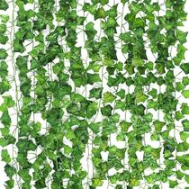 Artificial Ivy Leaves Garland CEWOR, pacote com 14, decoração de quarto de 30 m