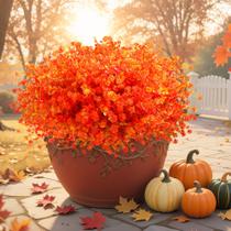 Artificial Mums SITUMEIZI para decoração de outono ao ar livre (8 unidades) Artificial Mums SITUMEIZI para decoração de outono ao ar livre (8 unidades)