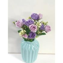 Artificial Rose Flores De Seda Falso Floral Para Festa De Casamento Decoração De Casa MT1113-1 - ying g