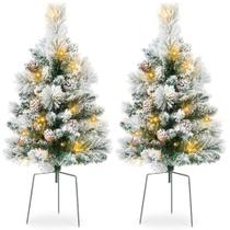Artificial Tree Best Choice Products Luzes LED de bateria de 62 cm