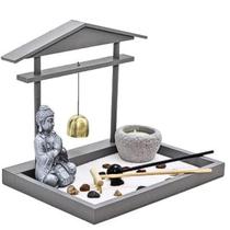 Artigo de Decoração Jardim Japones Enfeite Zen Enfeite Buda Hindu Incensario Feng Shui JZ17897-2