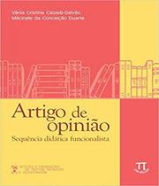 Artigo de opinião. sequência didática funcionalista