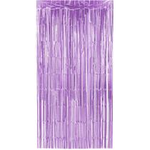 Artigo para Decoração Cortina Metalizada Lilás 1X2M Artigo para Decoração Cortina Metalizada Lilás 1X2M