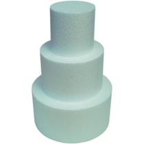 Artigo para Festa Bolo Falso Redondo 300X100MM PCT.C/10 Artigo para Festa Bolo Falso Redondo 300X100MM PCT.C/10