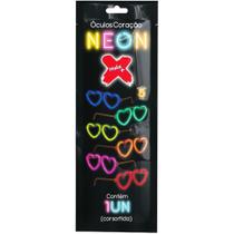 Artigo para Festa Oculos Bastao Neon Coracao