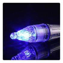 Artigo pesca boia sinalizador pisca pisca 12cm