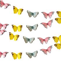 Artigos de festa Talking Tables Fairy Bunting Banner 3m rosa