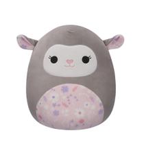 Artigos de jazz oficiais de 30 cm da Plush Squishmallows Original Elea Grey Lamb Artigos de jazz oficiais de 30 cm da Plush Squishmallows Original Elea Grey Lamb