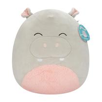 Artigos de jazz oficiais de 40 cm da Squishmallows de pelúcia Harrison The Hippo