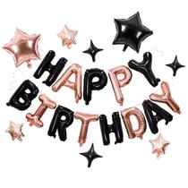 Artigos para festas HiParty Happy Birthday Balloons Banner +