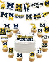 Artigos para festas PartyKandy Michigan Wolverines (42 peças)