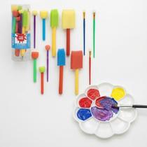 Artigos Preparacao Maquiagem Teatral Recipiente Divisorias Utensilios Rosto Yins -