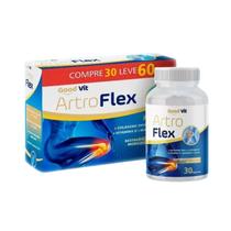 Artroflex Good Vit Compre 30 cps Leve 60cps - Colágeo tipo 2 completo - auxílio dores musculares
