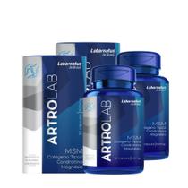 Artrolab Colágeno Tipo 2 Magnésio Condroitin 30 Cápsulas Kit com 2 Potes