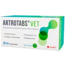 Artrotabs Vet Avert Cães e Gatos 30 Comprimidos Artrotabs Vet Avert Cães e Gatos 30 Comprimidos
