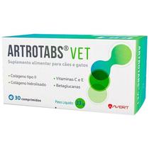 Artrotabs Vet Avert Para Caes E Gatos 30 Comprimidos Artrotabs Vet Avert Para Caes E Gatos 30 Comprimidos