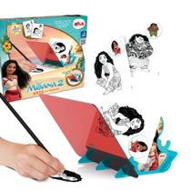 Arts Kit Desenho Moana 2 Disney Original Elka Brinquedo Crianças +6 Anos